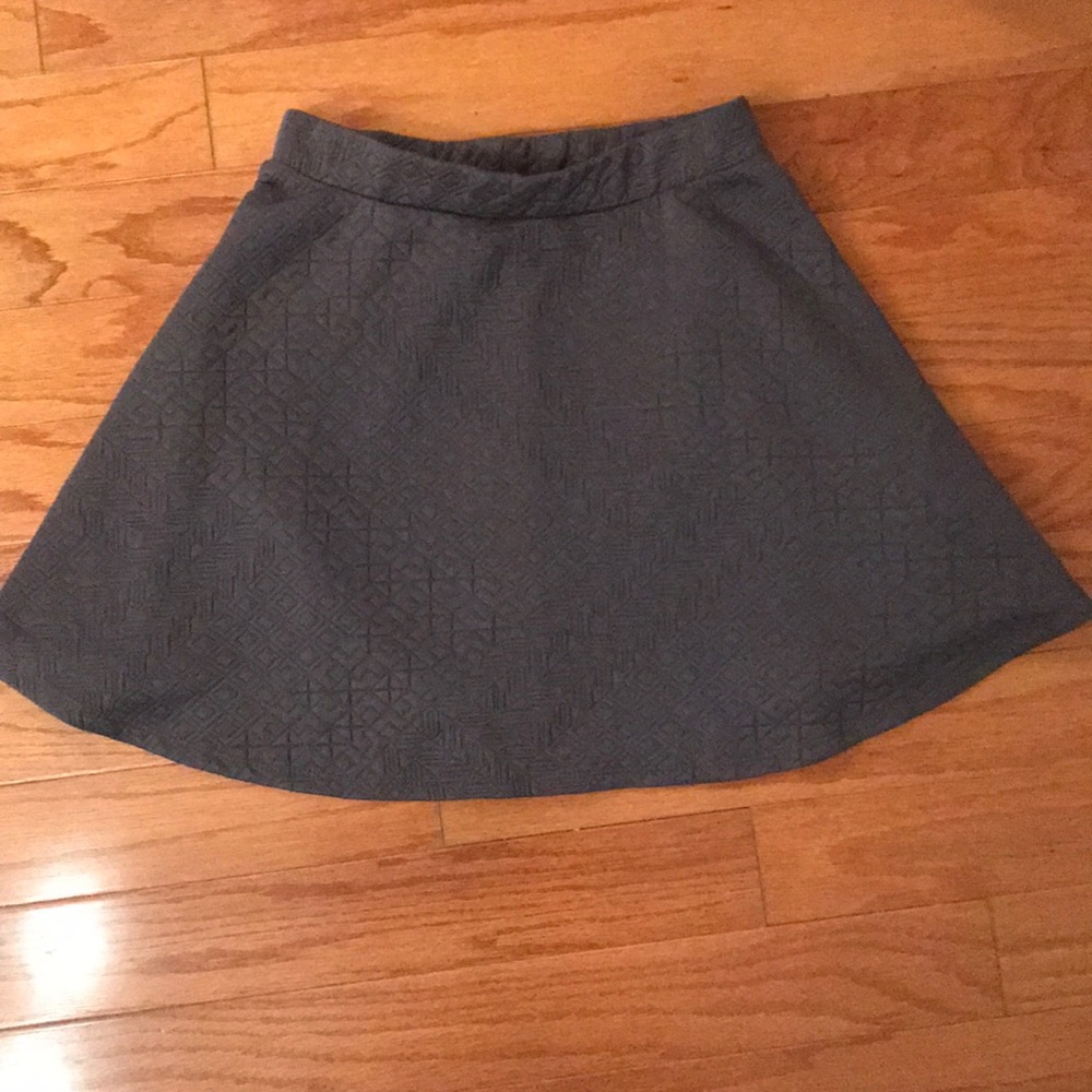 Fit and Flare High Waisted Skirt